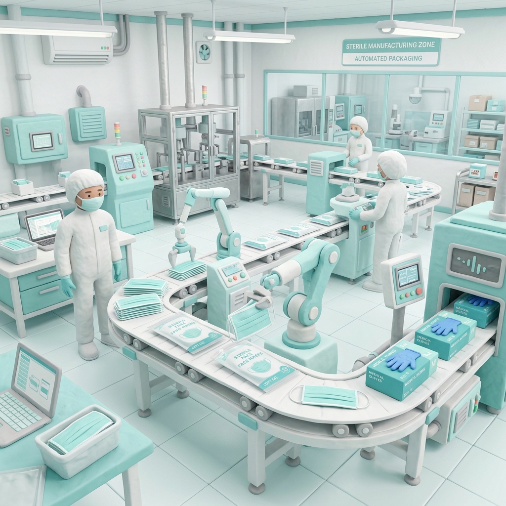 Sterile production area
